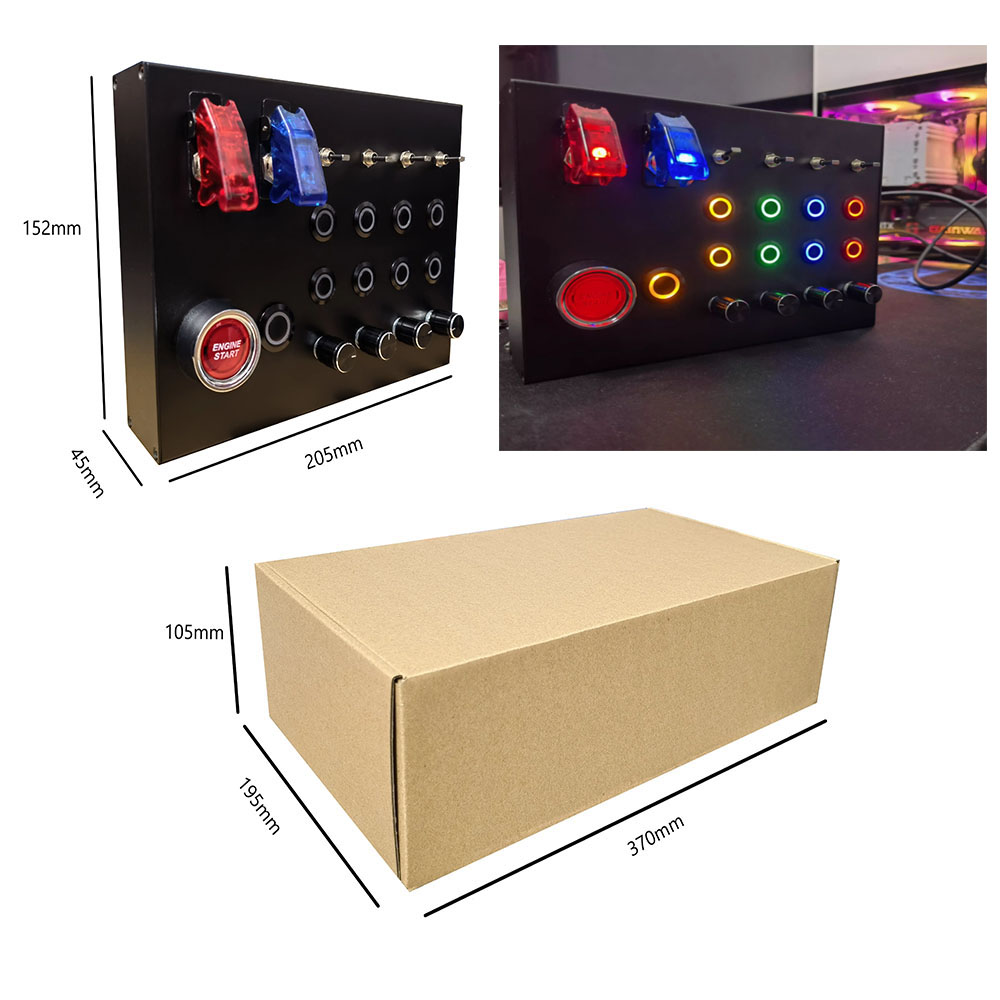 Arcade Button Pcb - USB Control Box PC Simracing For