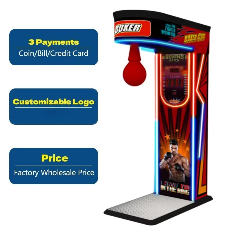 Street Amusement Coin Operated - Boxing Machine Arcade 评论和价格