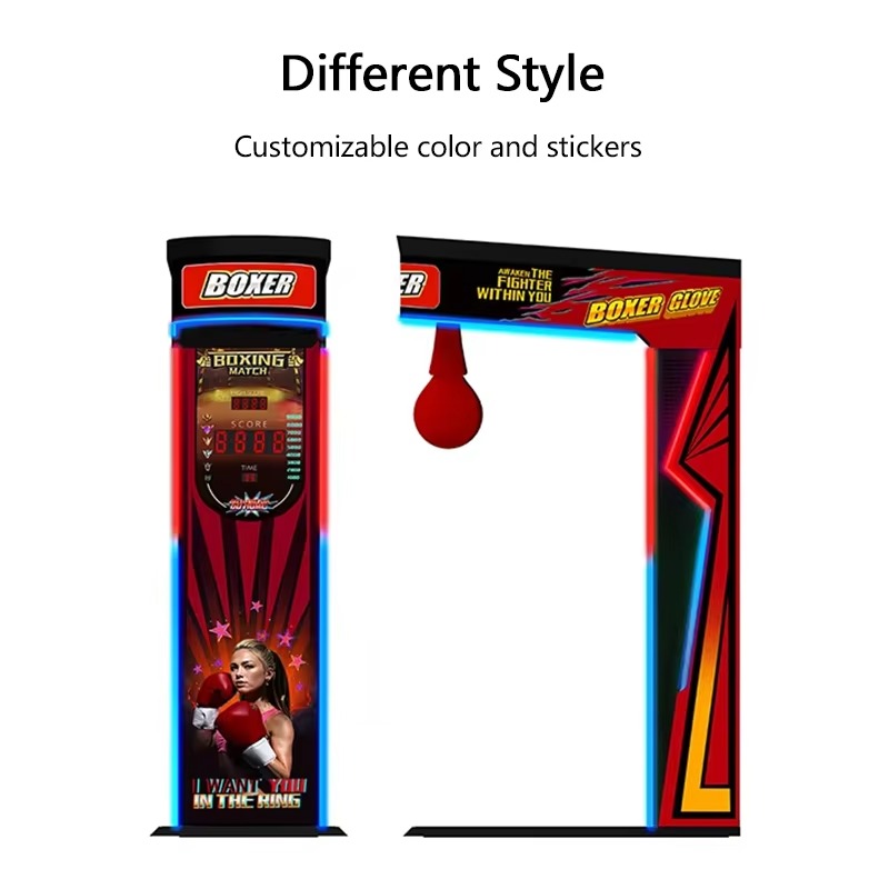 Street Amusement Coin Operated - Boxing Machine Arcade 评论和价格