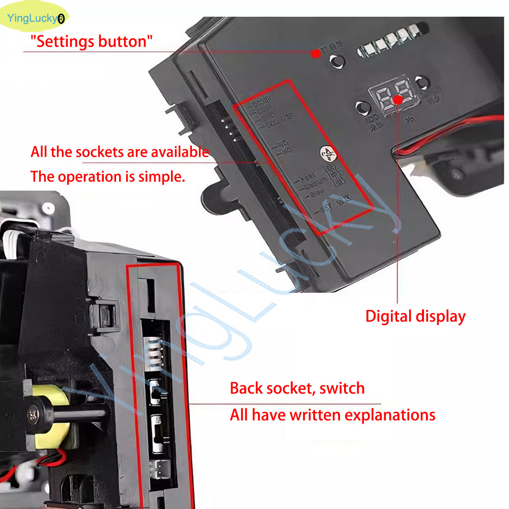 Colorful LED Multi Coin Accept - Coin Acceptor Selector 评论和价格