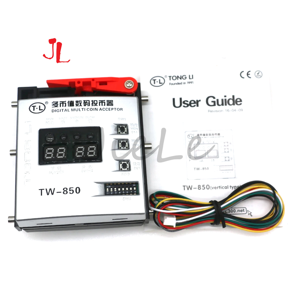 TL TW-850 Multi Coin Acceptor, - Arcade Game Vending Machine 评论和价格