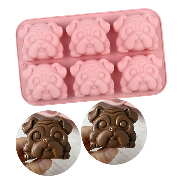 Bulldog Chocolate Silicone Mol - Hot Dog Vending Cart 评论和价格