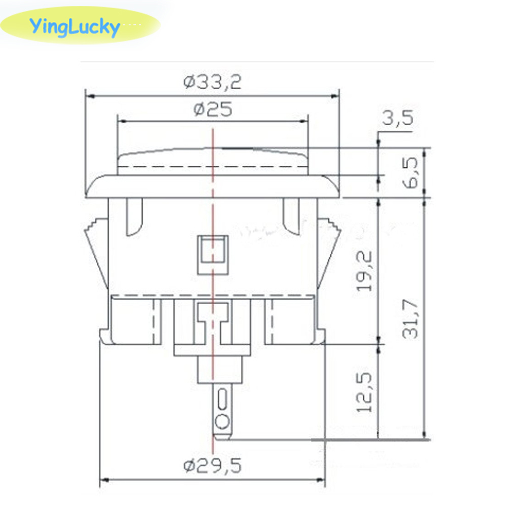 12pcs Arcade Push Button, Sanw - Coin Acceptor Selector 评论和价格