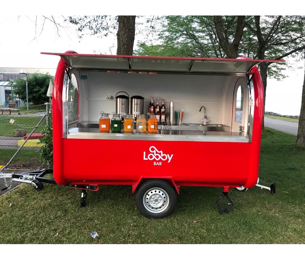 Outdoor Mobile Hot Dog Fast Fo - Hot Dog Vending Cart 评论和价格