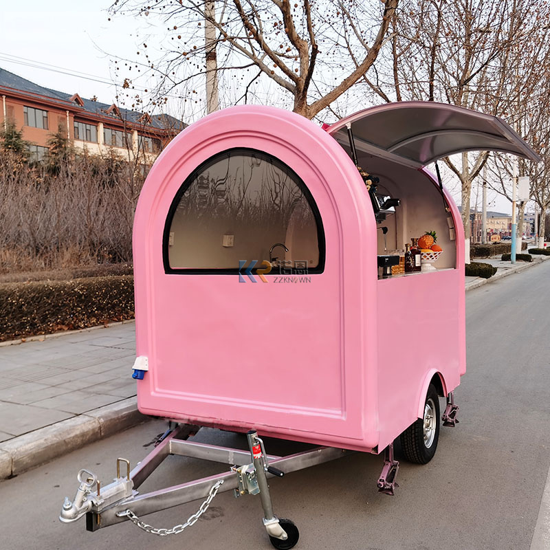 Outdoor Mobile Hot Dog Fast Fo - Hot Dog Vending Cart 评论和价格