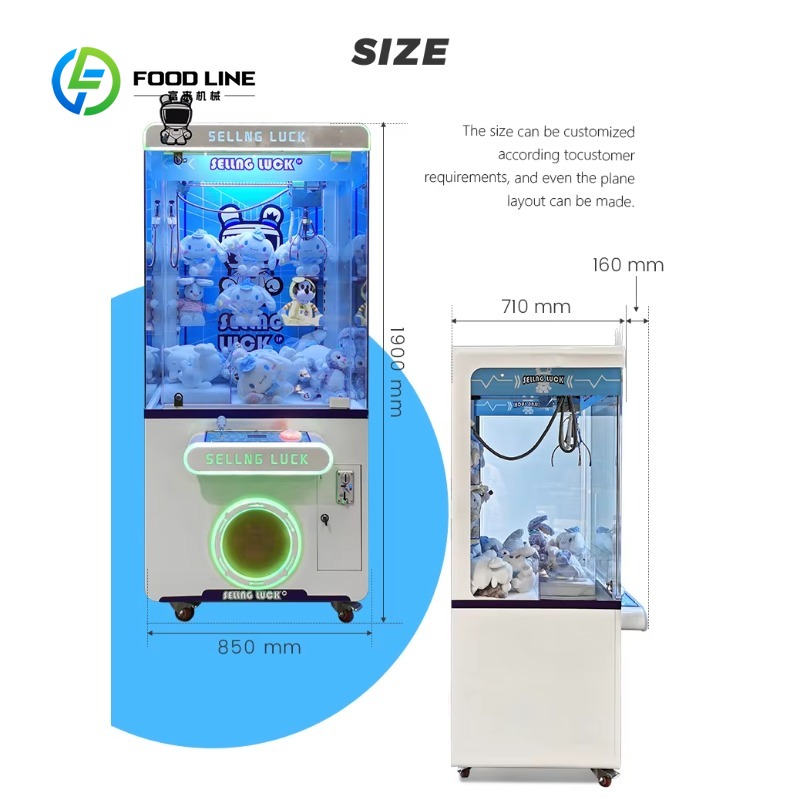 Custom Coin Operated Metal Cra - Arcade Toy Claw Vending Machine 评论和价格